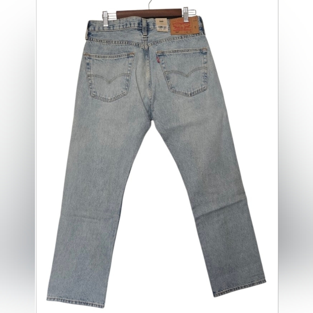 Levi's Light Blue 501 Original Denim Jeans.Size 32×30 - Picture 9 of 9
